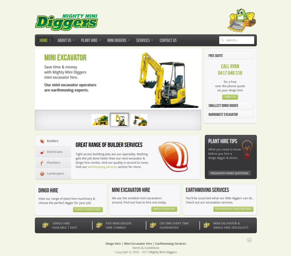 Mighty Mini Diggers